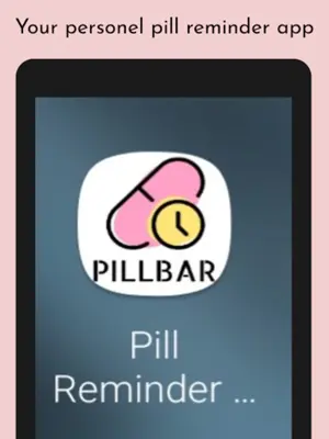 Pill Reminder and Medication Tracker - Pillbar android App screenshot 0