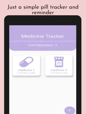 Pill Reminder and Medication Tracker - Pillbar android App screenshot 1